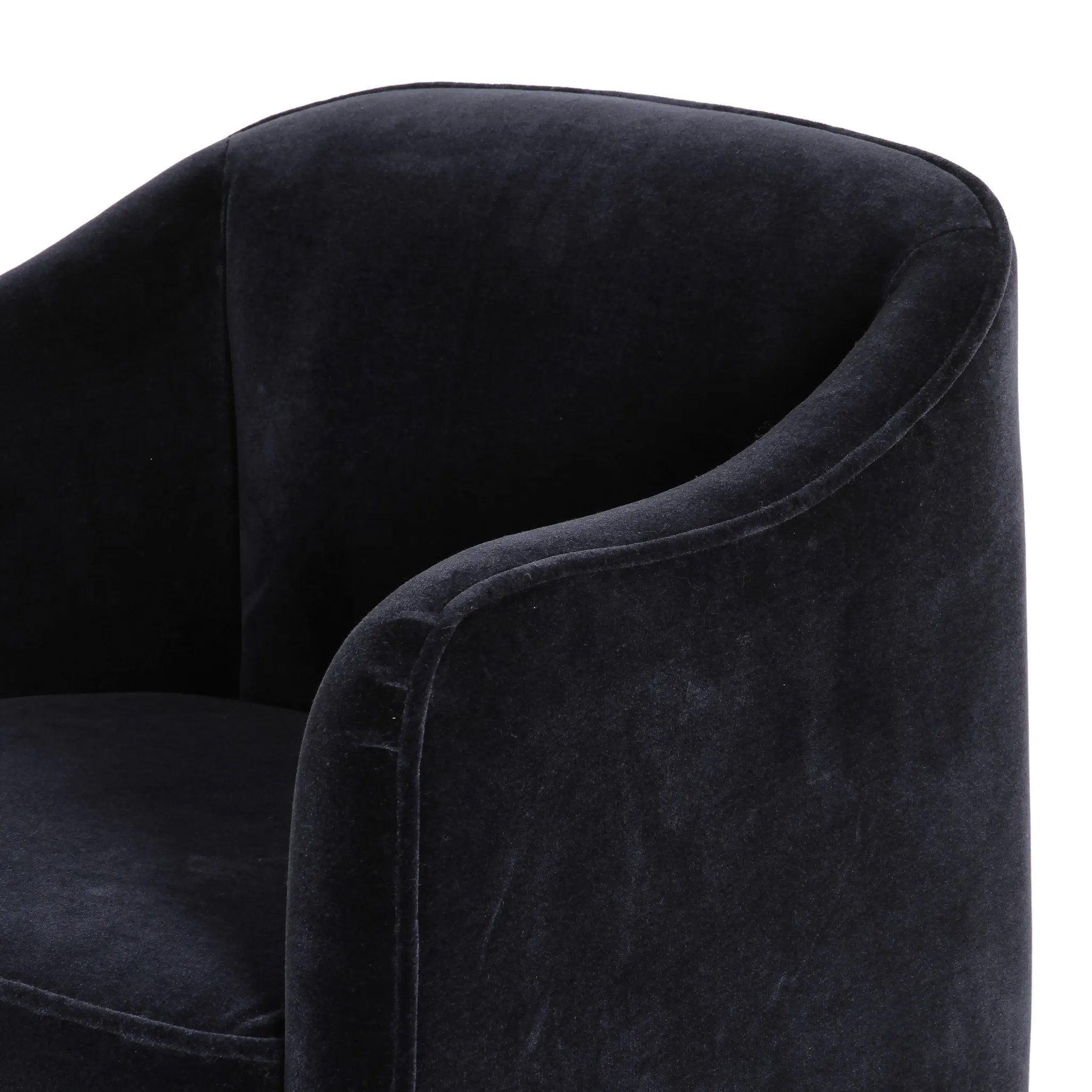 Featuring Sully Monte Navy Chair by Four Hands at Amethyst Home. Overall Dimensions: 30.50"w x 31.00"d x 30.50"hWeight : 49.82 lbsMaterials: 50% Viscose, 50% Wool, Poplar Plywood, 100% Polyester. Amethyst Home provides interior design, new home construction design consulting, vintage area rugs, and lighting in the San Diego metro area.