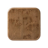 Style this versatile piece just about anywhere. Made from oak burl veneer with a warm wheat finish, rounded edges soften the look.As fans of modern design at Amethyst, we love the warm modern inspired Talessi End Table. This item pairs well with other brands such as Ethnicraft and is perfect for coastal homes Amethyst Home provides interior design, new home construction design consulting, vintage area rugs, and lighting in the Newport Beach metro area.