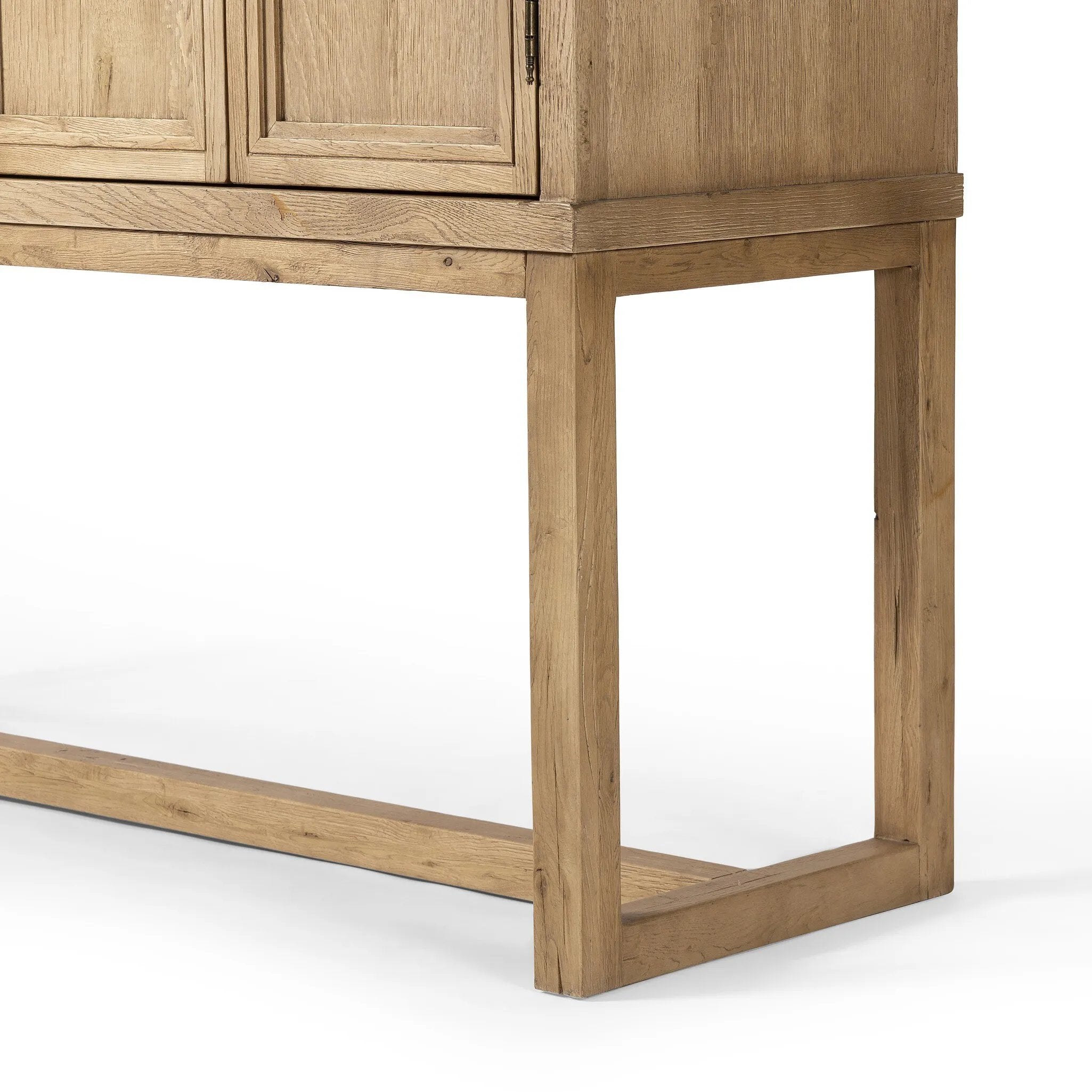 Featuring Tamara Worn Oak Cabinet by Four Hands at Amethyst Home. Worn oak cabinetry with paneled doors, all atop an elevated stand. With natural cracks for character, this piece can be styled just about anywhere, bringing with it bonus storage and vintage charm.
Overall Dimensions: 19.25" L x 60.5 " W x 69.5" H
Collection: CordellaColors: Worn Oak Vene. Amethyst Home provides interior design, new home construction design consulting, vintage area rugs, and lighting in the Newport Beach metro area.