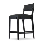 Featuring Tamari Brickhouse Black Bar + Counter Stool by Four Hands at Amethyst Home. Introducing the Tamari Brickhouse Black Bar + Counter Stool. With its sleek and modern design, this stool is the perfect addition to any luxury home. Crafted with premium materials, it offers both style and comfort. Elevate your space with this sophisticated and exclusive pie. Amethyst Home provides interior design, new home construction design consulting, vintage area rugs, and lighting in the Austin metro area.