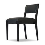 Featuring Tamari Brickhouse Black Dining Chair by Four Hands at Amethyst Home. Indulge in the luxurious experience of dining with our Tamari Brickhouse Black Dining Chair. With its sleek and sophisticated design, this chair is sure to elevate any dining space. Comfortable and elegant, it's the perfect addition to your upscale lifestyle.
Overall Dimensi. Amethyst Home provides interior design, new home construction design consulting, vintage area rugs, and lighting in the Salt Lake City metro area.