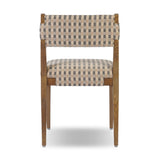 Warm solid ash frames eye-catching fabric, bringing a pop of personality to everyday dining.As enthusiasts of wabi sabi materials at Amethyst, we love the designer inspired Tamari Dining Chair - Firefinch Fawn. This item pairs well with other brands such as Cisco Home and is perfect for modern homes Amethyst Home provides interior design, new home construction design consulting, vintage area rugs, and lighting in the Houston metro area.