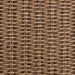 This outdoor dining chair takes on a curved silhouette, crafted from woven faux hyacinth and complemented by a heavily textured boucle cushion. Cover or store inside during inclement weather and when not in use.As lovers of natural materials at Amethyst, we love the designer inspired Thora Outdoor Dining Chair - Vada Cream. Amethyst Home provides interior design, new home construction design consulting, vintage area rugs, and lighting in the Omaha metro area.