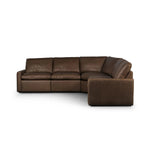 Featuring Tillery Sonoma Coco Power Recliner 5-Piece Sectional by Four Hands at Amethyst Home. Overall Dimensions: 108.00"w x 108.00"d x 37.00"hWeight : 460.10 lbsMaterials: Top Grain Leather, 100% Polyester Fiber. Amethyst Home provides interior design, new home construction design consulting, vintage area rugs, and lighting in the Monterey metro area.