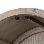 Featuring Tolle Rustic White Solid Panel Door Cabinet by Four Hands at Amethyst Home. Store it in style. Beautifully shaped cabinetry of rustic white solid oak features spacious interior shelving and recessed wood panel doors, ready for storing your treasures.Overall Dimensions: 38.00"w x 19.00"d x 84.00"hWeight : 169.75 lbsMaterials: Solid Oak, Oak Veneer. Amethyst Home provides interior design, new home construction design consulting, vintage area rugs, and lighting in the San Diego metro area.