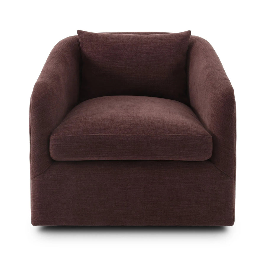 Topanga Swivel Chair - Laughlin Plum