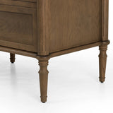 Made from toasted oak with slim legs, nine drawers bring antique European vibes to modern bedroom styling. This item has been modified to comply with the STURDY Act. See a full list of modified products and data changes in the “STURDY Act” file in the Downloads section below Amethyst Home provides interior design, new home construction design consulting, vintage area rugs, and lighting in the Salt Lake City metro area.