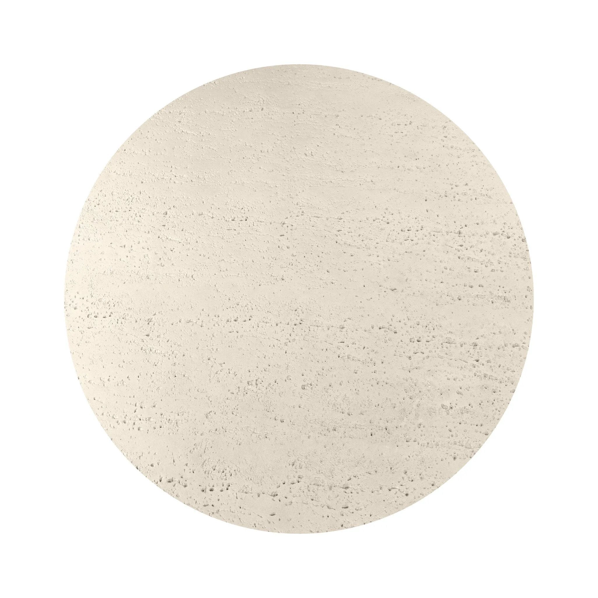 Textured ivory concrete finishes this pedestal-style outdoor dining table, with a subtly sculpted, tulip-shaped base bringing visual depth to any space. Cover or store indoors when not in use or during inclement weather.As fans of natural design at Amethyst, we love the designer inspired Varda Outdoor Dining Table 48". Amethyst Home provides interior design, new home construction design consulting, vintage area rugs, and lighting in the Salt Lake City metro area.