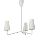 Featuring Vincennes Matte White Plaster Chandelier by Four Hands at Amethyst Home. French inspiration and a smaller scale makes this diffused-light chandelier ideal for a dining table or breakfast nook. Made from white-finished matte plaster for a fresh, light look. Can be suspended from a slanted ceiling.Overall Dimensions: 31.00"w x 31.00"d x 12.00"hWeight . Amethyst Home provides interior design, new home construction design consulting, vintage area rugs, and lighting in the Seattle metro area.