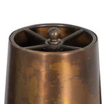 French inspiration and an iridescent acid wash make this diffused-light sconce distinctive on its own or paired up. Made from durable stainless steel Amethyst Home provides interior design, new home construction design consulting, vintage area rugs, and lighting in the San Diego metro area.