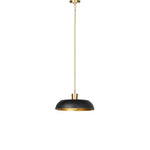 Featuring Walton Black Aluminum Enamel Pendant by Four Hands at Amethyst Home. Low-profile pendant light with wide cast aluminum shade in a black textured finish. Gold leaf interior reflects to emit a warm, inviting glow that meets vintage inspiration and modern simplicity.
Overall Dimensions: 18.0" L x 18.0 " W x 8.25" H
Collection: DaneColors: Black Alumi. Amethyst Home provides interior design, new home construction design consulting, vintage area rugs, and lighting in the Park City metro area.
