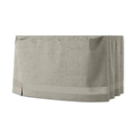 Outdoor furniture protection for all seasons. It's recommended to keep the bottom from touching the ground, and if the cover is taller than the furniture piece, add a pillow or object underneath to help ventilate. Storage bag included. Amethyst Home provides interior design, new home construction design consulting, vintage area rugs, and lighting in the Miami metro area.