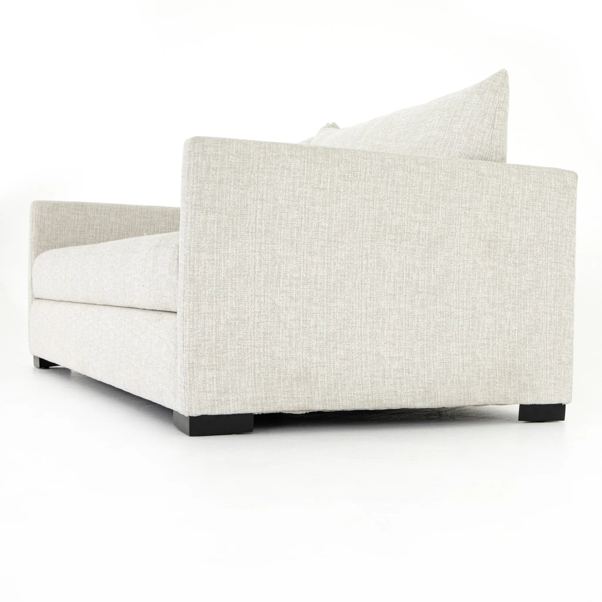 A simple, stylish silhouette redefines the classic sofa bed. With knife-edge pillows and high-performance upholstery, a discr