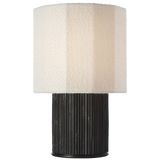 Featuring Fumar 18" Table Lamp Ridged Carbon by Visual Comfort at Amethyst Home. Fumar 18" Table Lamp in Ridged Carbon with Bouclé Shade
Overall Dimensions: 11" L x 11" W x 17.5" HWeight : 14 lbs.. Amethyst Home provides interior design, new construction, custom furniture, and area rugs in the Alpharetta metro area