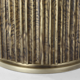 Featuring Fumar 24" Table Lamp Ridged Tombac by Visual Comfort at Amethyst Home. Fumar 24" Table Lamp in Ridged Tombac with Bouclé Shade
Overall Dimensions: 11" L x 11" W x 23.5" HWeight : 14 lbs.. Amethyst Home provides interior design, new construction, custom furniture, and area rugs in the Boston metro area