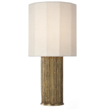 Featuring Fumar 24" Table Lamp Ridged Tombac by Visual Comfort at Amethyst Home. Fumar 24" Table Lamp in Ridged Tombac with Bouclé Shade
Overall Dimensions: 11" L x 11" W x 23.5" HWeight : 14 lbs.. Amethyst Home provides interior design, new construction, custom furniture, and area rugs in the Kansas City metro area