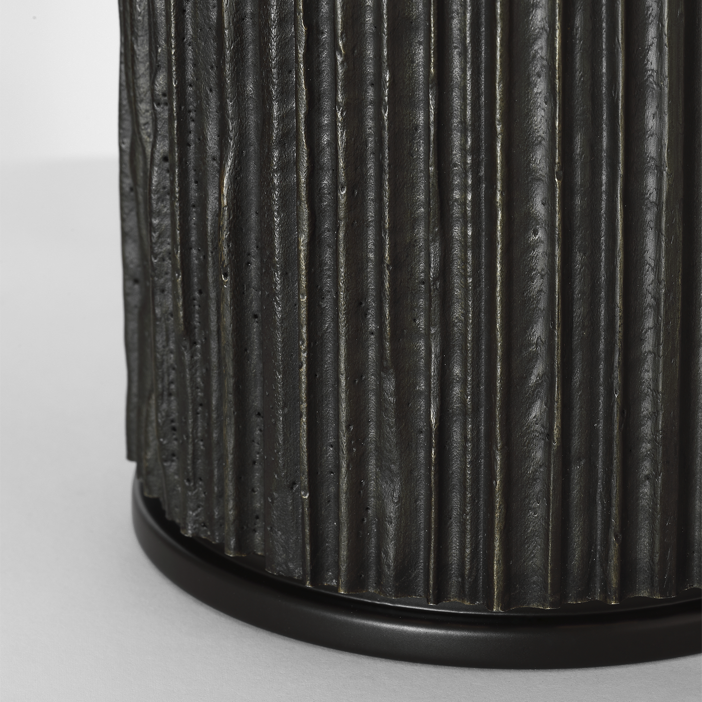 Featuring Fumar 29" Table Lamp Ridged Carbon by Visual Comfort at Amethyst Home. Fumar 29" Table Lamp in Ridged Carbon with Bouclé Shade
Overall Dimensions: 13.5" L x 13.5" W x 29" HWeight : 19 lbs.. Amethyst Home provides interior design, new construction, custom furniture, and area rugs in the Austin metro area