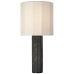 Featuring Fumar 29" Table Lamp Ridged Carbon by Visual Comfort at Amethyst Home. Fumar 29" Table Lamp in Ridged Carbon with Bouclé Shade
Overall Dimensions: 13.5" L x 13.5" W x 29" HWeight : 19 lbs.. Amethyst Home provides interior design, new construction, custom furniture, and area rugs in the Los Angeles metro area