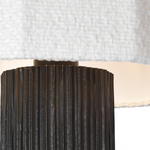 Featuring Fumar 29" Table Lamp Ridged Carbon by Visual Comfort at Amethyst Home. Fumar 29" Table Lamp in Ridged Carbon with Bouclé Shade
Overall Dimensions: 13.5" L x 13.5" W x 29" HWeight : 19 lbs.. Amethyst Home provides interior design, new construction, custom furniture, and area rugs in the Park City metro area