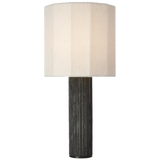 Featuring Fumar 29" Table Lamp Ridged Carbon by Visual Comfort at Amethyst Home. Fumar 29" Table Lamp in Ridged Carbon with Bouclé Shade
Overall Dimensions: 13.5" L x 13.5" W x 29" HWeight : 19 lbs.. Amethyst Home provides interior design, new construction, custom furniture, and area rugs in the Winter Garden metro area