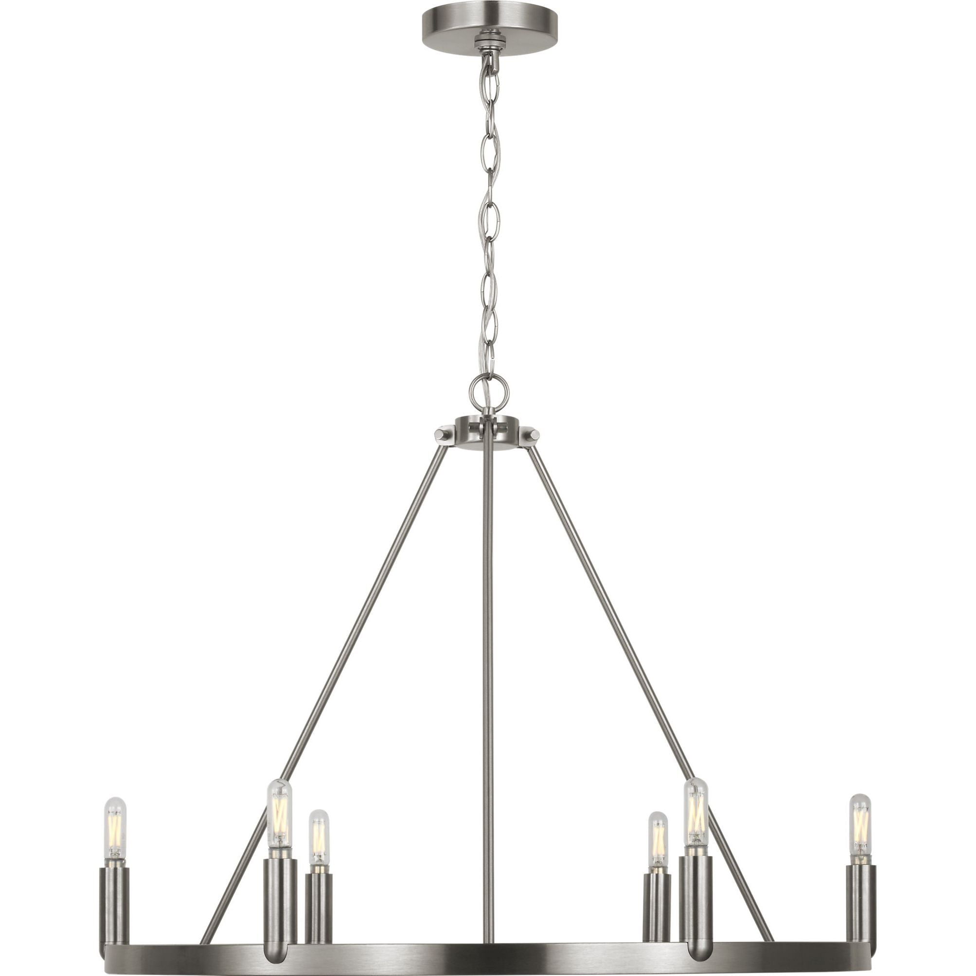 Brushed Nickel Bulb(s) Included
