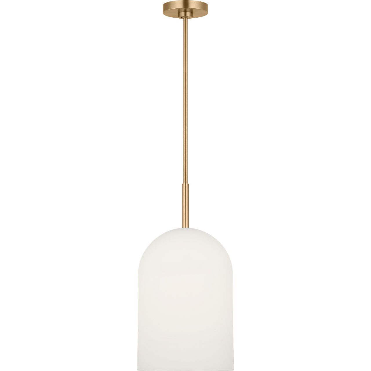 Satin Brass Bulb(s) Included