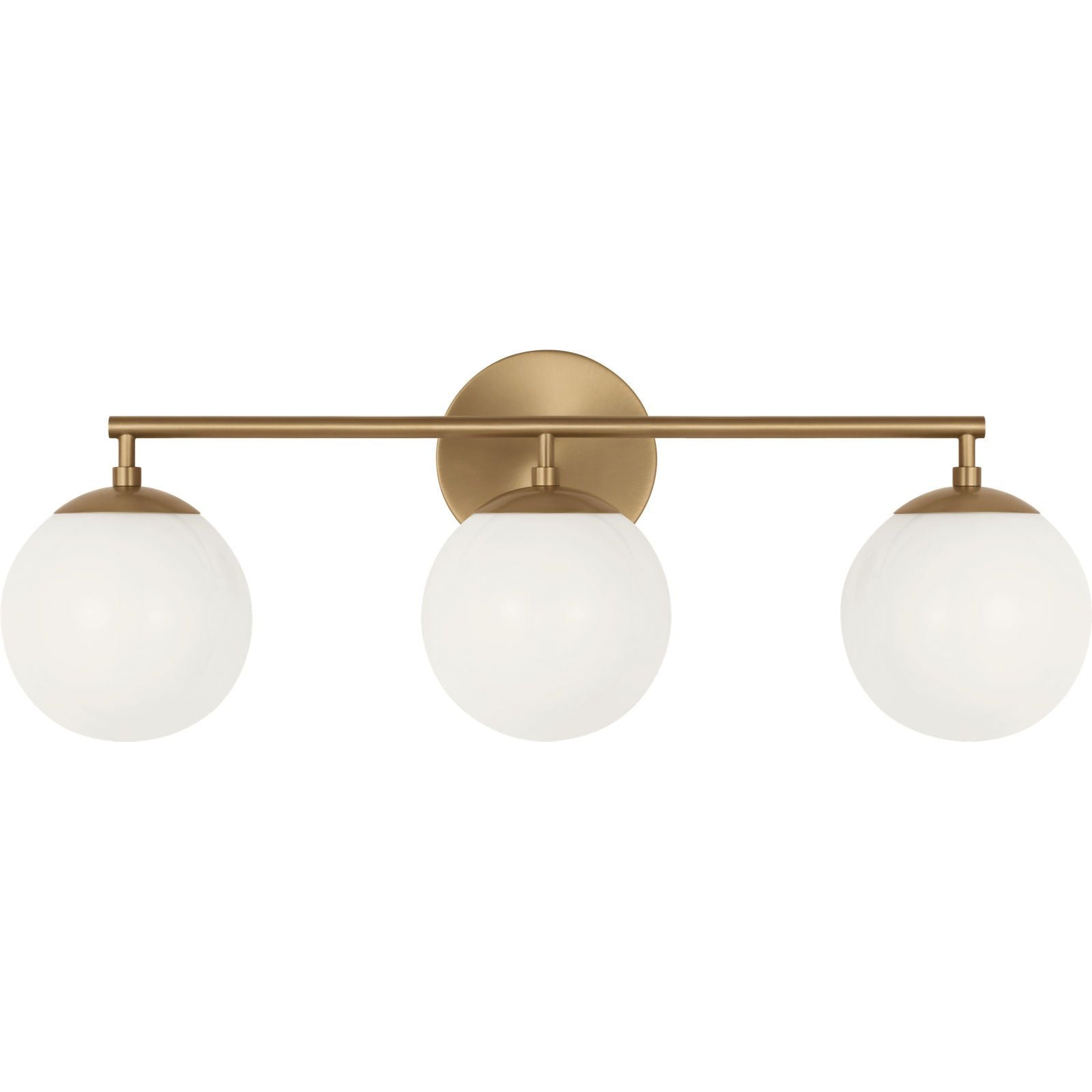 Satin Brass Bulb(s) Included