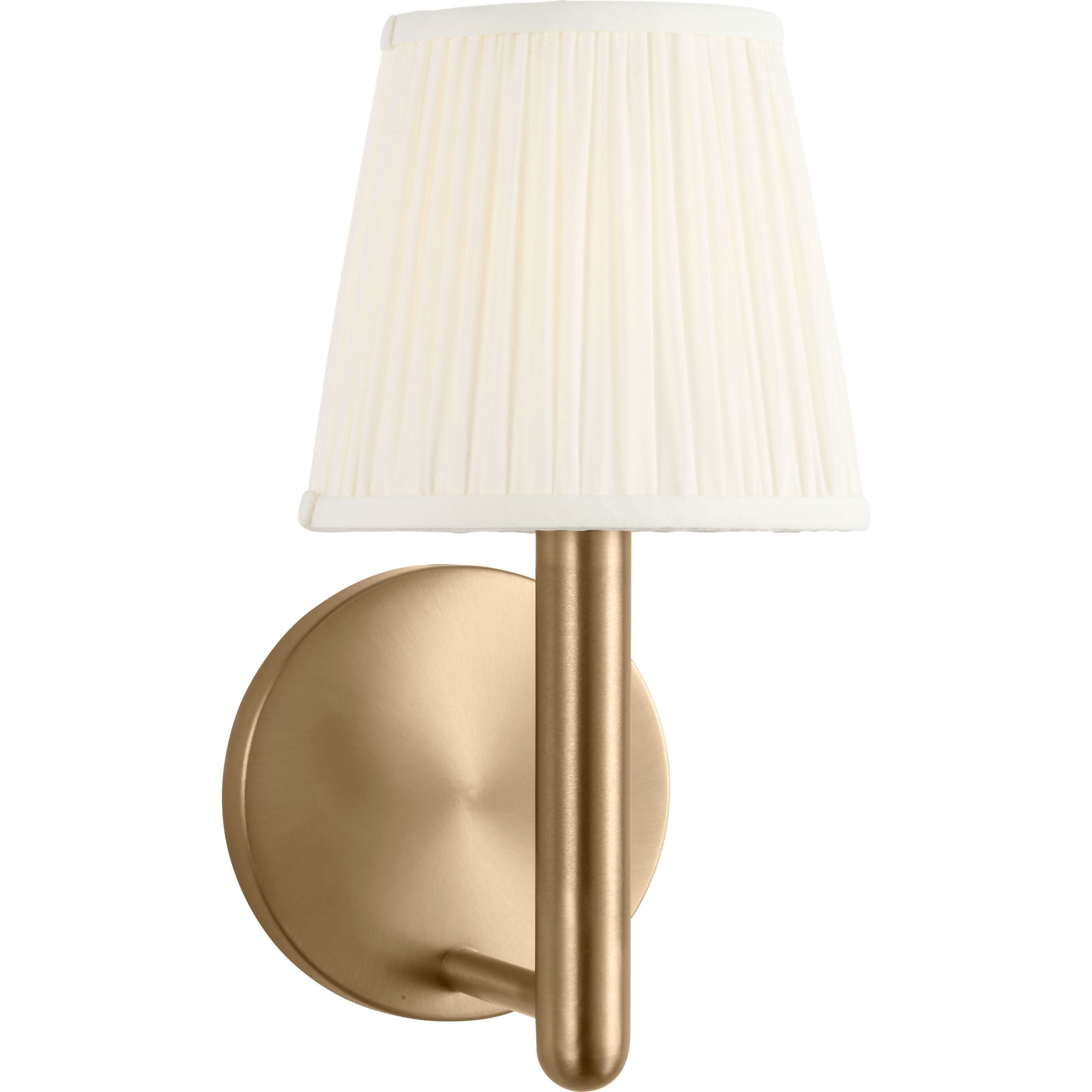 Satin Brass Bulb(s) Included