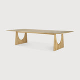 Featuring Geometric Oak Meeting Table by Ethnicraft at Amethyst Home. In the Geometric collection, shapes intersect in unexpected ways, creating playful contrasts with light and shadow at every angle. The Geometric meeting table elevates a professional space with softened edges and natural lines at play, adding volume and practical comfort further enhanced by integrated wire managem. Amethyst Home provides interior design, new construction, custom furniture, and area rugs in the Seattle metro area