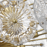 Featuring Gianna 24" Chandelier Gild by Visual Comfort at Amethyst Home. Gianna 24" Chandelier in Gild with Clear Glass
Overall Dimensions: 24" L x 24" W x 60.5" HWeight: 25 lbs.. Amethyst Home provides interior design, new construction, custom furniture, and area rugs in the Dallas metro area