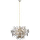 Featuring Gianna 24" Chandelier Gild by Visual Comfort at Amethyst Home. Gianna 24" Chandelier in Gild with Clear Glass
Overall Dimensions: 24" L x 24" W x 60.5" HWeight: 25 lbs.. Amethyst Home provides interior design, new construction, custom furniture, and area rugs in the Des Moines metro area