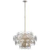 Featuring Gianna 24" Chandelier Gild by Visual Comfort at Amethyst Home. Gianna 24" Chandelier in Gild with Clear Glass
Overall Dimensions: 24" L x 24" W x 60.5" HWeight: 25 lbs.. Amethyst Home provides interior design, new construction, custom furniture, and area rugs in the San Diego metro area