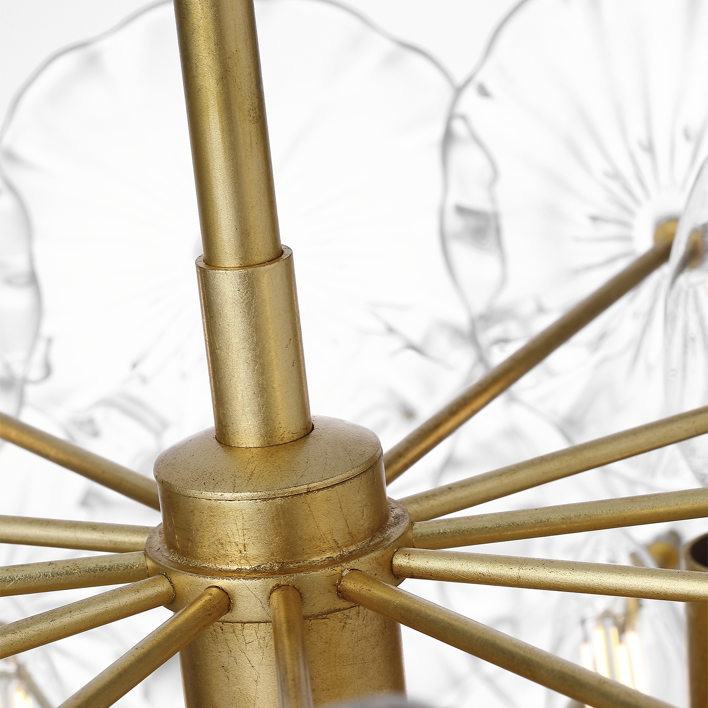 Featuring Gianna 24" Chandelier Gild by Visual Comfort at Amethyst Home. Gianna 24" Chandelier in Gild with Clear Glass
Overall Dimensions: 24" L x 24" W x 60.5" HWeight: 25 lbs.. Amethyst Home provides interior design, new construction, custom furniture, and area rugs in the Scottsdale metro area