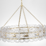 Featuring Gianna 36" Ring Chandelier Gild by Visual Comfort at Amethyst Home. Gianna 36" Ring Chandelier in Gild with Clear Glass
Overall Dimensions: Height : 35.75" L x 35.75" W x 24.5" HWeight: 41 lbs.. Amethyst Home provides interior design, new construction, custom furniture, and area rugs in the Nashville metro area