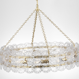 Featuring Gianna 36" Ring Chandelier Gild by Visual Comfort at Amethyst Home. Gianna 36" Ring Chandelier in Gild with Clear Glass
Overall Dimensions: Height : 35.75" L x 35.75" W x 24.5" HWeight: 41 lbs.. Amethyst Home provides interior design, new construction, custom furniture, and area rugs in the Nashville metro area