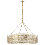 Featuring Gianna 36" Ring Chandelier Hand-Rubbed Antique Brass by Visual Comfort at Amethyst Home. Gianna 36" Ring Chandelier in Gild with Clear Glass
Overall Dimensions: 35.75" L x 35.75" W x 24.5" H Weight: 41 lbs.. Amethyst Home provides interior design, new construction, custom furniture, and area rugs in the Houston metro area