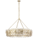 Featuring Gianna 36" Ring Chandelier Hand-Rubbed Antique Brass by Visual Comfort at Amethyst Home. Gianna 36" Ring Chandelier in Gild with Clear Glass
Overall Dimensions: 35.75" L x 35.75" W x 24.5" H Weight: 41 lbs.. Amethyst Home provides interior design, new construction, custom furniture, and area rugs in the Houston metro area