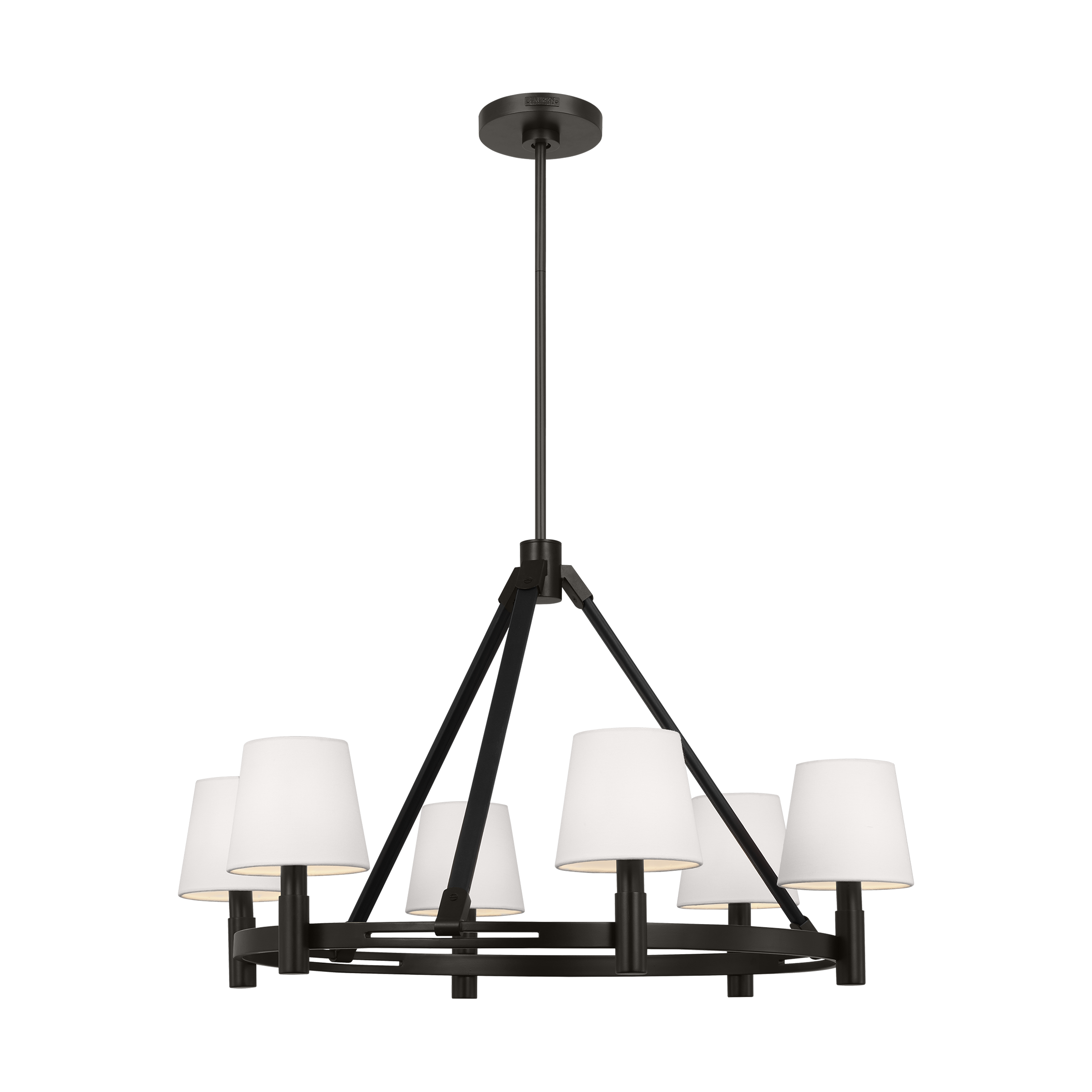 Featuring Grayson Large Chandelier Aged Iron by Visual Comfort at Amethyst Home. Transform your living space into a haven of elegance with our Grayson Large Chandelier. The Aged Iron finish exudes sophistication, while the chandelier design adds a touch of luxury. Illuminate your home with this exquisite piece that combines art and functionality.
Overall Dimensions: 31.875" L x 3. Amethyst Home provides interior design, new construction, custom furniture, and area rugs in the Washington metro area