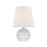 Nicole Rechargeable Table Lamp - Polished Nickel