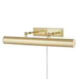 Holly Plug-In Picture Light - Aged Brass