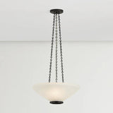 The traditional silhouette of the Awosting pendant receives a fashionable update with jewelry-inspired details. Blown from opal matte glass, the shade’s softened edges evoke a sense of calm, organic beauty. As light passes through the oculus, the lace-like metalwork becomes more noticeable. Amethyst Home provides interior design, new home construction design consulting, vintage area rugs, and lighting in the Monterey metro area.