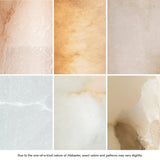 Intriguing shapes and mixed materiality define the captivating silhouette of Bellvale. With a torch-like appearance, the vertical stem of this sconce meets an illuminated alabaster dome with a knurled wedding band detail. The Aged Brass finish completes the vintage feel of Bellvale Amethyst Home provides interior design, new home construction design consulting, vintage area rugs, and lighting in the Newport Beach metro area.