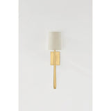 Combining soft materiality and refined form language, the Bridgeton family blends into both modern and classic interiors. Natural silk shades add depth and richness by adding texture to the framework. While the sconce is minimal and timeless, the two sizes of chandelier feature a unique twist on a ring silhouette. Amethyst Home provides interior design, new home construction design consulting, vintage area rugs, and lighting in the Miami metro area.