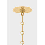 The Burghley family channels a tailored aesthetic with clean lines and sleek metal shades. Featuring Mark D. Sikes’ signature brass ball detail as well as stylish bolts securing the shades, Burghley makes heritage-inspired silhouettes feel fresh. Amethyst Home provides interior design, new home construction design consulting, vintage area rugs, and lighting in the Austin metro area.