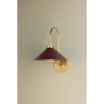 What began as a chandelier is now an entire family of Clivedon fixtures. Featuring sharp tapered shades and heritage-inspired details, these are the new elevated basics for the modern home. With Aged Brass and either Soft Studio Green or Soft Crimson finish options, each shade is metal on the inside and painted on the outside. Amethyst Home provides interior design, new home construction design consulting, vintage area rugs, and lighting in the Calabasas metro area.