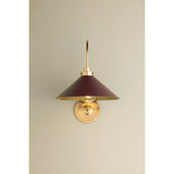 What began as a chandelier is now an entire family of Clivedon fixtures. Featuring sharp tapered shades and heritage-inspired details, these are the new elevated basics for the modern home. With Aged Brass and either Soft Studio Green or Soft Crimson finish options, each shade is metal on the inside and painted on the outside. Amethyst Home provides interior design, new home construction design consulting, vintage area rugs, and lighting in the Nashville metro area.