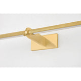 Aiming for a modernist style with LED lamping, Deptford’s streamlined geometry and high functionality make it perfect for task lighting. The slim silhouette is accented by knurling details along the length of the shade, adding texture and visual interest. Amethyst Home provides interior design, new home construction design consulting, vintage area rugs, and lighting in the Houston metro area.