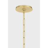 A vintage-inspired silhouette is elevated through thoughtful details in this transitional family. Arranged at varying heights, the overscale white linen tapered shades create a voluminous effect, like a sail billowing in the wind. Ivory trim provides subtle visual interest while remaining fresh and neutral. Amethyst Home provides interior design, new home construction design consulting, vintage area rugs, and lighting in the San Diego metro area.