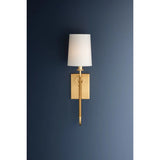 The antique-inspired silhouette of the Glenmont sconce is slender and refined with machine-led hardware. Each stem features a horizontal knurl resembling a screw, adding texture and a contemporary feel to the fixture. Amethyst Home provides interior design, new home construction design consulting, vintage area rugs, and lighting in the Laguna Beach metro area.