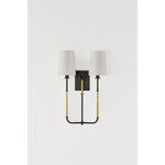 The antique-inspired silhouette of the Glenmont sconce is slender and refined with machine-led hardware. Each stem features a horizontal knurl resembling a screw, adding texture and a contemporary feel to the fixture. Amethyst Home provides interior design, new home construction design consulting, vintage area rugs, and lighting in the Newport Beach metro area.